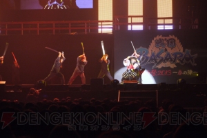 ライブにトークに座布団投げと盛りだくさん！ シリーズ最新作も明らかになった“バサラ祭2013 ～春の陣～”の詳細レポートをお届け