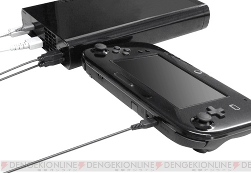 Usb2本差しでwii U Gamepadを高速充電 Cyber ダブルusb充電ケーブル Wii U Gamepad用 が4月5日に発売 電撃オンライン