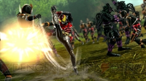 『仮面ライダー バトライド・ウォー』から龍騎・響鬼・キバを紹介！ キバはガルルなど3フォームとドガバキフォームなどに変身できる!!