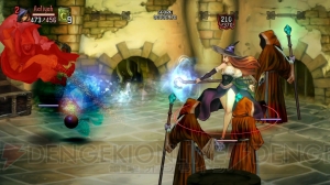 『ドラゴンズクラウン』のキャラクター紹介動画・第2弾にソーサレスが登場！ 思わず目が行くのはそのセクシーさか、強力な魔法か
