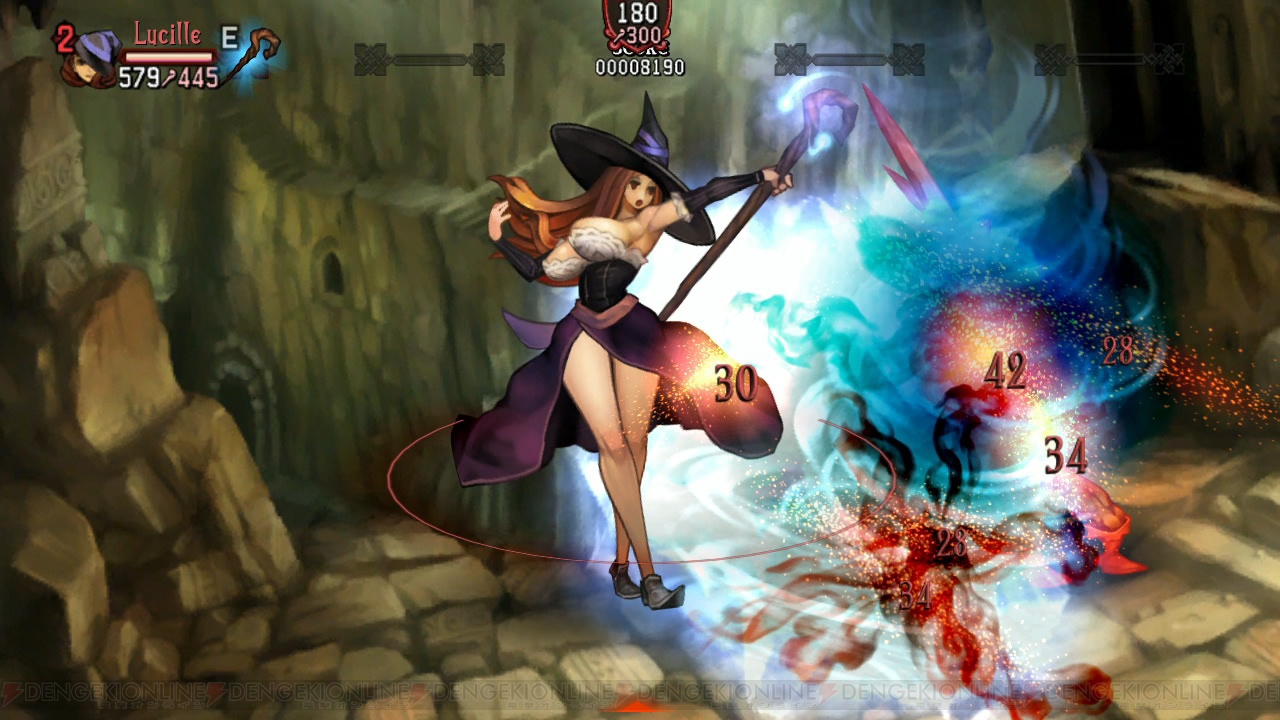 ドラゴンズクラウン』のキャラクター紹介動画・第2弾にソーサレスが