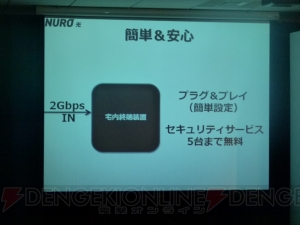 So-netが“世界最速”の光ファイバーサービス『NURO 光』を新発表！ 転送速度は下り2Gbps、月額4,980円、そしてサービス開始は本日から