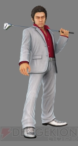 『みんなのGOLF 6』に桐生一馬が殴り込み！ 『龍が如く』シリーズで鍛えたゴルフの腕は通用するのか？