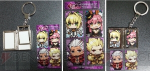 好評予約受付中の『フェイト/エクストラ CCC』関連グッズのサンプルをアレコレさわってご紹介します！