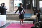 中村繪里子さん徳島駅一日駅長