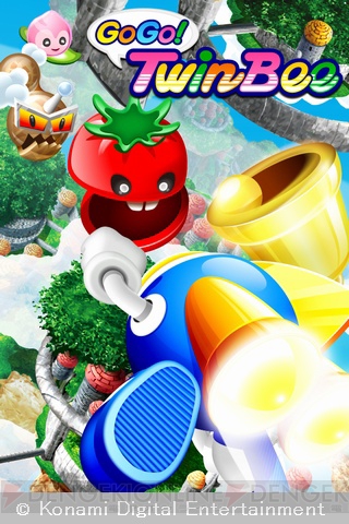 KONAMIが“LINE GAME”に進出！ 第1弾は懐かしの名作『ツインビー』を彷彿させるアプリ『LINE GoGo！ TwinBee』