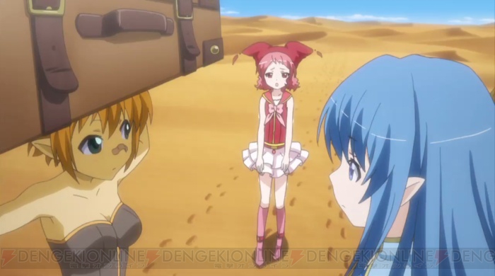 tvアニメ 絶対防衛レヴィアタン 第7話の先行カットを電撃読者だけに大公開 喜多村英梨さん演じるバハムートが砂漠で駄々をこねまくり 電撃オンライン