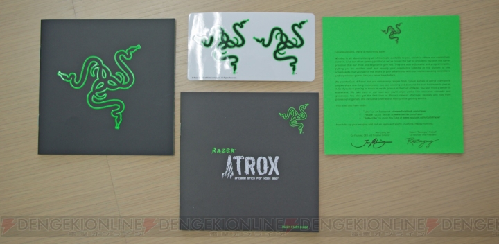 Razer初のアーケードスティック『Razer Atrox』が編集部に到着！ 製品の各部を写真でチェック！