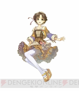 エスカ ロジーのアトリエ からオートマタのクローネ 謎多きフラメウなどの新キャラクターが公開 アーシャの妹 ニオの姿も 電撃オンライン