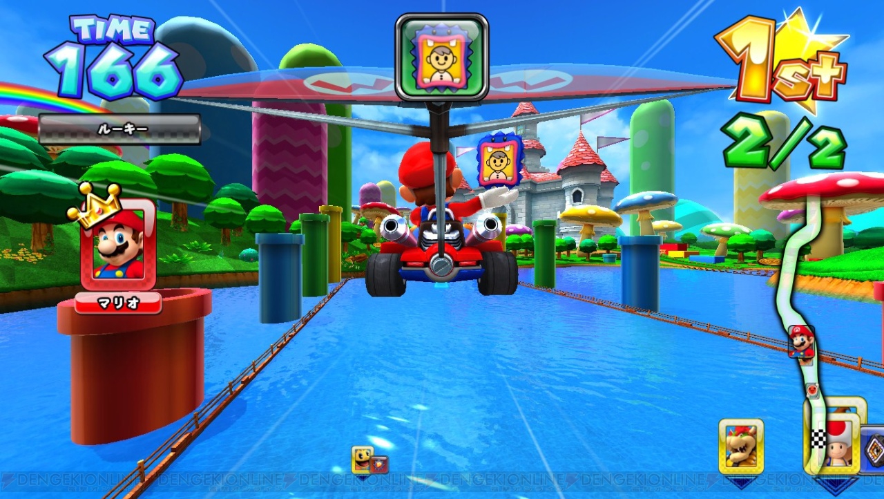 マリオカート アーケードグランプリDX』が稼働に！ 飛んで、潜っ