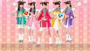 ももいろクローバーZ”が『太鼓の達人』シリーズの応援キャラクターに