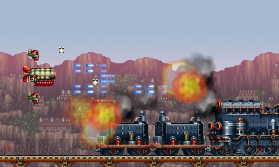 3DS版『鋼鉄帝国』が12月に登場!! メガドライブの名作横スクロールSTGが再び甦る