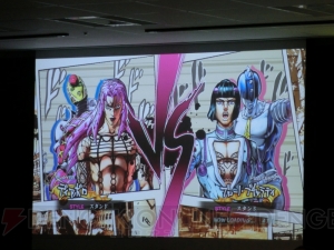 『ジョジョの奇妙な冒険 オールスターバトル』プレミアム体験イベントの模様をお届け！ 追加キャラクター・重ちーもエキシビジョンにて公開