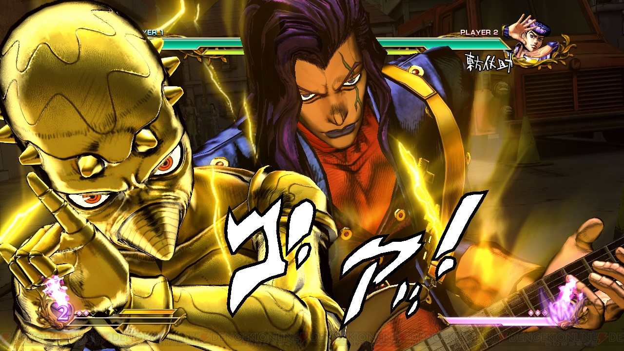 ジョジョの奇妙な冒険 オールスターバトル 全キャラレビュー 音石明編 電力maxのレッド ホット チリ ペッパーはシビれる強さッ 電撃オンライン