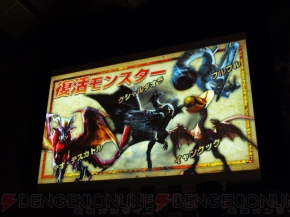 『モンスターハンター4』完成発表会