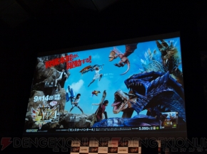 『モンスターハンター4』完成発表会