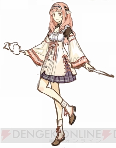 『エスカ＆ロジーのアトリエ』の本邦初公開イラストを掲載！ 左氏によるラフや着色など作画経過も紹介