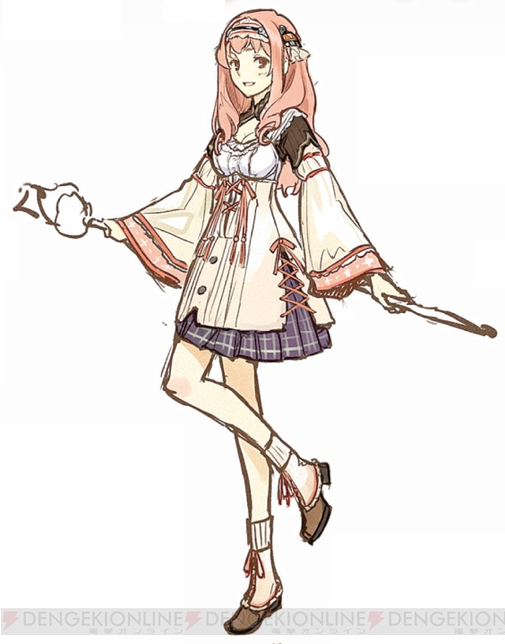 エスカ ロジーのアトリエ の本邦初公開イラストを掲載 左氏によるラフや着色など作画経過も紹介 電撃オンライン