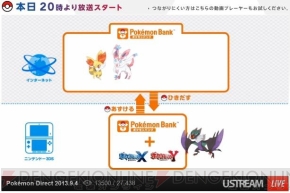 速報 ポケットモンスター X Y と連動するダウンロード専用ソフト ポケモンバンク が発表 電撃オンライン