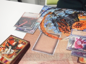 『モンコレ』最新ブースター『マーシュラントの魔竜』のブースタードラフトでスタッフと対戦！ 高橋Pのデックレシピも公開!!