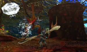 メインモンスターのゴア・マガラは狂竜化して6本脚に!? 『モンスターハンター4』で対峙する新種のモンスターについて掲載