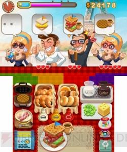 3DS『ブランチ☆パニック！』が9月11日に配信――正確さとアドリブ力が試されるあたふた系クッキングゲーム