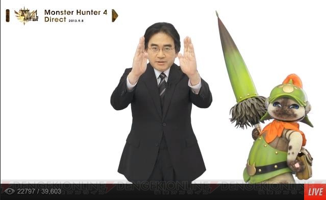 『モンスターハンター4』のオトモ装備としてマリオとルイージが登場！ リンクの装備も判明した“Monster Hunter 4 Direct 2013.9.8”レポート