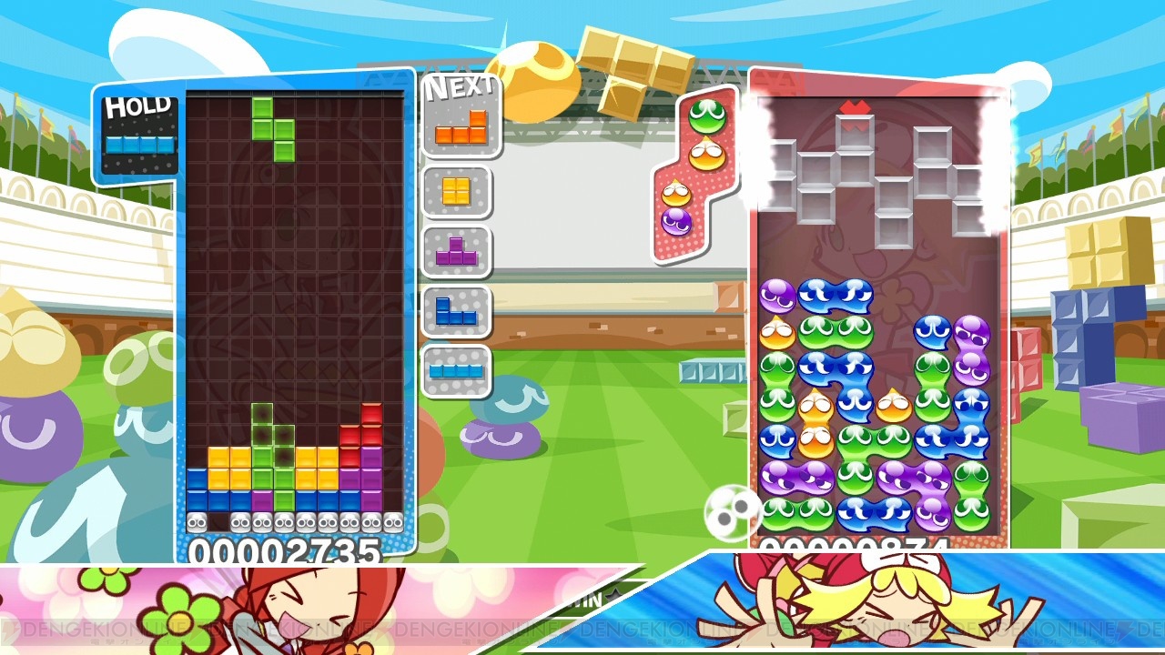 『ぷよぷよ』と『テトリス』が頂上対決！ 新作アクションパズル『ぷよぷよテトリス』がPS3/PS Vita/Wii U