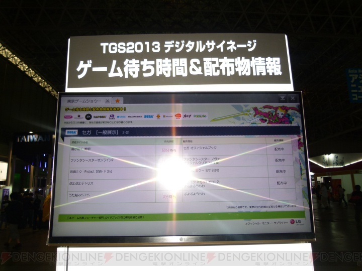 東京ゲームショウ2013一般公開日に備えて人気タイトルの混雑状況をチェック！ PS4コーナーは開場と同時に駆け込むべし!!【TGS2013】
