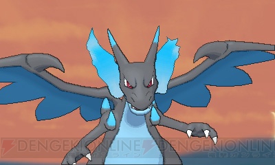 ポケットモンスター X Y よりもう1つのリザードン メガリザードンx が公開 タイプは ほのお ドラゴン 電撃オンライン