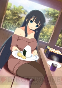 『閃乱カグラ NewWave』秋の山で爆乳美少女たちのおむすびがコロリン!? さらに絶賛発売中の画集で爆乳が飛び出す!? 限定カードをゲット!!