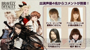 『ブレイブリーデフォルト』ドラマCDの収録現場に9時間居座って得たマル秘情報を公開！ 超豪華声優陣のインタビューも