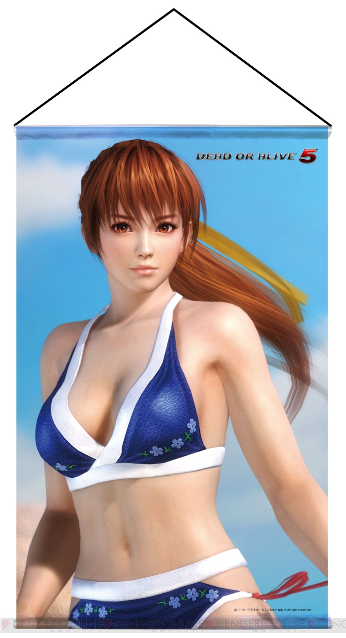 DEAD OR ALIVE5 B2タペストリー』が11月下旬に登場