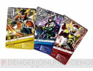 『仮面ライダー ブレイクジョーカー』と連動して遊べるリアルカード第2弾の発売が決定――『仮面ライダー鎧武/ガイム』のカードも登場