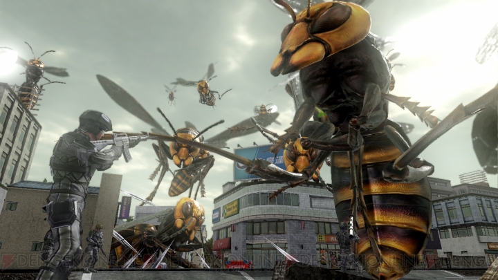 PS3/Xbox 360『地球防衛軍4』は圧倒的絶望感が楽しい！ 巨大生物や巨大兵器と戯れる激闘大乱戦!!【電撃オンラインアワード2013】
