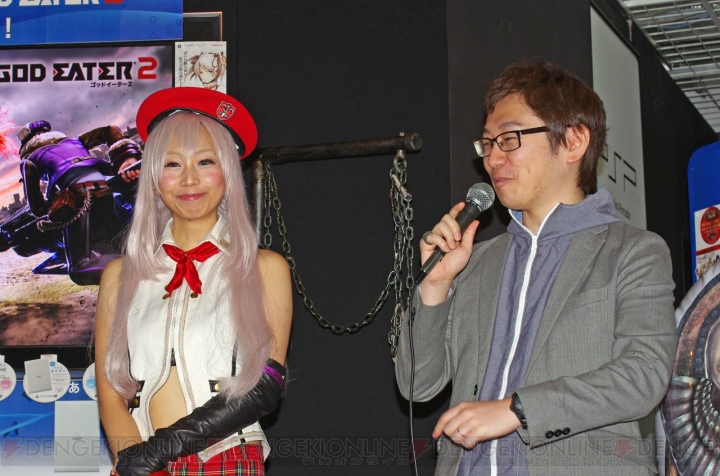『ゴッドイーター2』発売記念イベントに富澤Pと吉村Dが登場！ 体験版で意見を送ったユーザーはスタッフロールに名前が載ることが明らかに