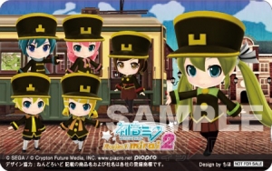 『初音ミク Project mirai 2』の店舗特典第6弾が公開！ sasakure.UKさんやちほさんがデザインした衣装のミクがテレカで登場