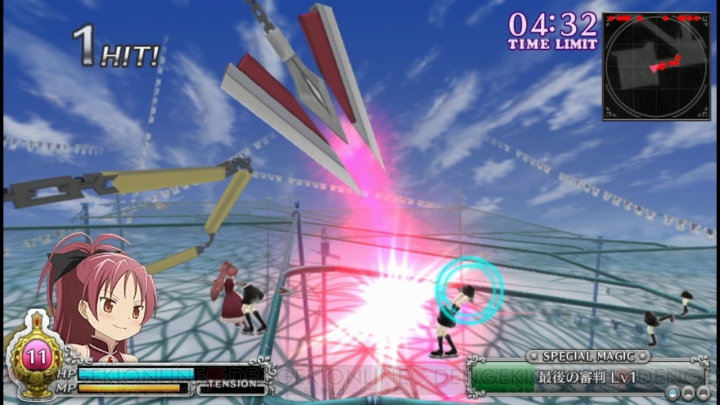 PS Vita『劇場版 魔法少女まどか☆マギカ』まどかたち5人のアクションを動画付きでレビュー！ 操作の基本や5人が使う魔法の性能を詳しくチェック
