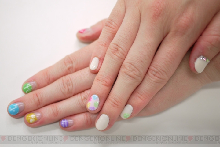 電撃乙女部 ぷよぷよ クエスト のキュートなコラボネイルを声優の小笠原早紀さんがぷよっと体験 その感想は 電撃オンライン