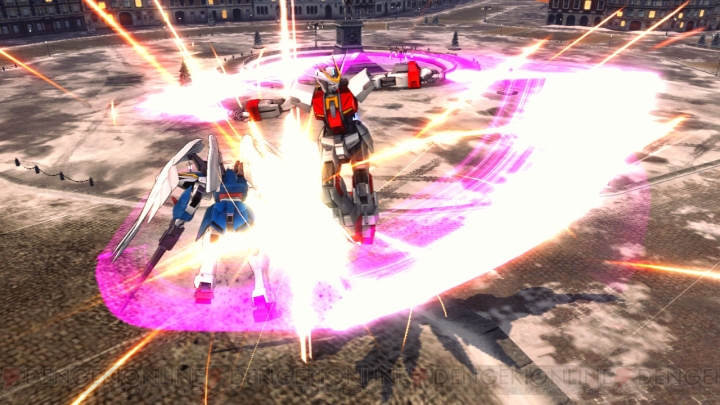 PS3『機動戦士ガンダム EXTREME VS. FULL BOOST』に3つの進化形態を有する“type-レオス”颯爽登場！ 今回はBOSS機体情報もあり