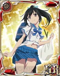 ストライク・ザ・ブラッド 新たなる真祖』姫柊雪菜のSRカードが