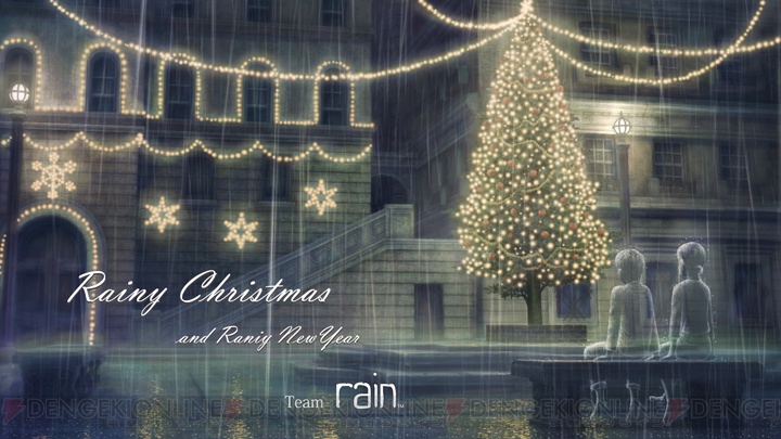 PS Plus会員は『rain』を20％OFFの特別価格で遊べる！ 季節のカスタムテーマ“雨のクリスマス”も配信中