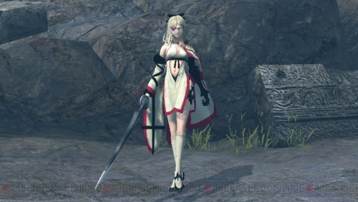 ドラッグ オン ドラグーン3 Dlcフォトレビュー フリアエの服 ニーアの服 東京タワー編 専用武器のウェポンストーリーも公開 電撃dod3 電撃オンライン