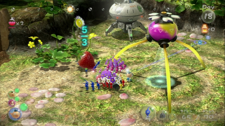 Wii U『ピクミン3』運ぶ、戦う、増える、食べられる……自然の厳しさに立ち向かえ！【電撃オンラインアワード2013】