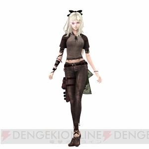 『ドラッグ オン ドラグーン3』DLC情報。マナとエリスの服（専用武器付き）、ミハイル用の赤さんのかぶりもの、『ニーア』BGMセットが配信