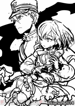 『紫影のソナーニル Refrain』描き下ろし店舗特典イラスト