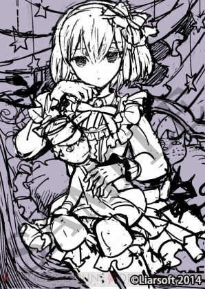 『紫影のソナーニル Refrain』描き下ろし店舗特典イラスト