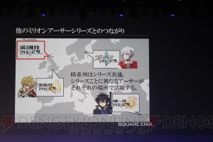 『拡散性ミリオンアーサー』初のリアルイベントで新作発表！ 『乖離性ミリオンアーサー』は4人協力プレイができる!?