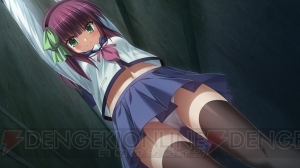 PCゲーム『Angel Beats！』の最新イベントCGが到着！ あられもない姿を音無に見られたゆりが赤面
