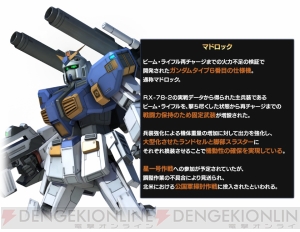 『機動戦士ガンダム バトルオペレーション』にて“マドロックLV1”の設計図が手に入るキャンペーンが1月30日より実施――同日にアップデートも